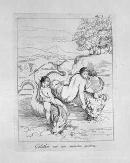 Galatea auf einem Seeungeheuer