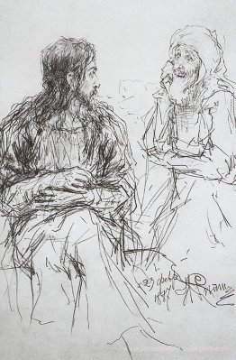Christus und Nicodemus