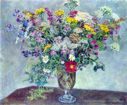 Stillleben. Wildblumen.