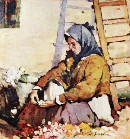 Blumen-Verkäufer