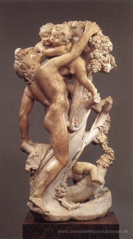 Bacchanal A Faun durch Kinder Neckte