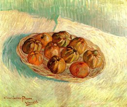 Stillleben mit Korb der Äpfel (zu Lucien Pissarro)