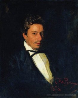 Porträt von V. Repin, musiker, Bruder des Künstlers