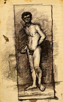 Standing Male Nude gesehen von der Front