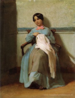 Porträt von Léonie Bouguereau