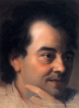 Gesicht des Mannes, nachdem Alexis Grimou