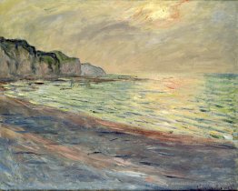Pourville, Sonnenuntergang