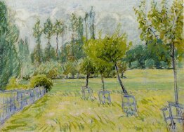 Studium der Apfelbäume bei Eragny