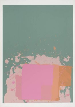 Grün, Orange, Rosa