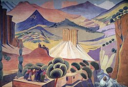 Der Vorhang des State Drama Theater von Armenien