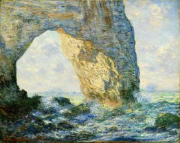 Das Manneport, Rock Arch westlich von Etretat
