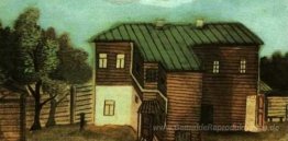 Ein kleines Haus in Moskau