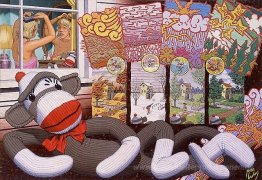 Die vier Jahreszeiten durch die Augen von Jessicas Sock Monkey g