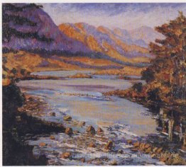 In der Nähe Lochmore auf der Herzog von Wesminster schottischen