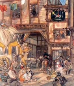 Die Portalón. Vitoria, fünfziger Jahre.