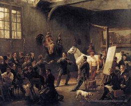 Das Studio des Künstlers