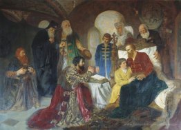 Prince Dmitry Pozharsky Patient Botschafter in Moskau