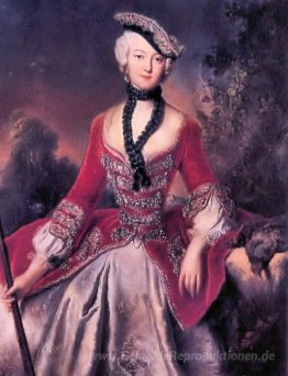 Porträt von Sophie Marie Gräfin Voss