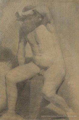 Man Seated Nude