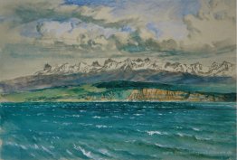 Nachmittag im Frühling, mit Südwind, am Neuchatel