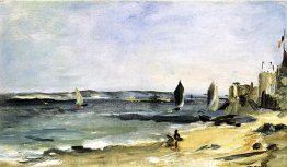 Seestück bei Arcachon (Arcachon, schönes Wetter)