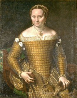 Porträt von Bianca Ponzoni Anguissolas, die Mutter des Künstlers