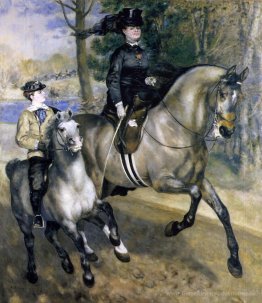 Reiten im Bois de Boulogne (Madame Henriette Darras oder die Fah