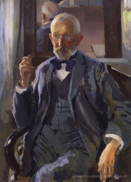 Porträt von A. Somov, der Vater des Künstlers
