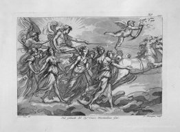 Der Wagen der Sonne, von der 'Aurora' von Guido Reni