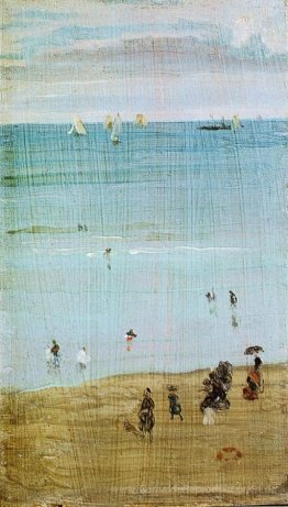 Harmonie im Blau und Pearl: The Sands, Dieppe