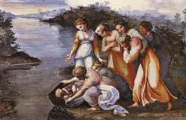 Moses speicherte vom Wasser
