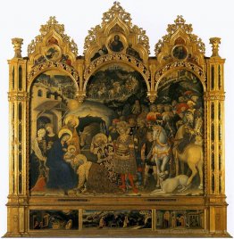 Anbetung der Könige, von der Strozzi-Kapelle in Santa Trinita, F