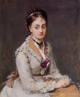 Porträt von die Schwester des Künstlers, Mme Edma Pontillon, c.1