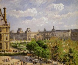 Place du Carrousel, die Tuilerien-Gärten