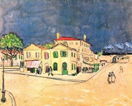 Vincents Haus in Arles (Das gelbe Haus)