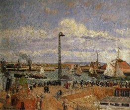 Die Anlegestelle des Pilot, Le Havre Flut, Nachmittag Sun