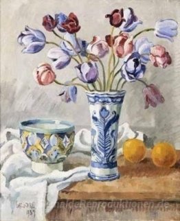 Stillleben mit Tulpen