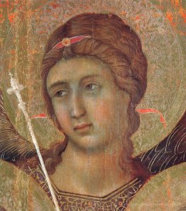 Madonna mit Kind auf dem Thron (Vorderseite-Fragment)