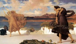 Griechische Mädchen, die an der Ball