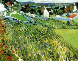 Weinberge mit Blick auf Auvers