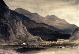 Beddgelert Mühle und Brücke