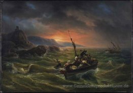 Pirates Kämpfen am Sonnenaufgang