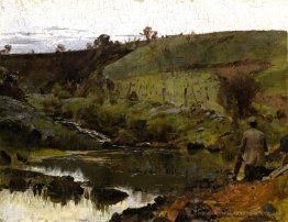 Ein ruhiger Tag auf dem Darebin Creek