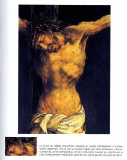 Christus am Kreuz (Ausschnitt aus dem zentralen Kreuzigungstafel