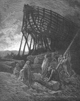Fing an, ein Schiff der riesigen Groß bauen