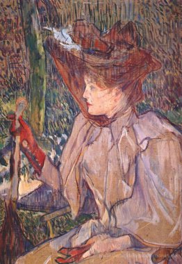 Frau mit Handschuhen (Honorine Platzer)
