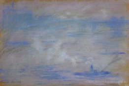 Boote auf der Themse, Nebel Effect