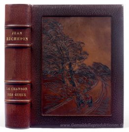 La Chanson des Gueux mit Steinlen Ledereinband