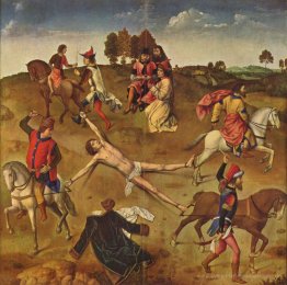 Martyrium von St. Hippolytus - die zentrale Platte vom St. Hippo