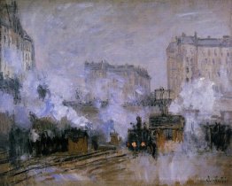 Saint-Lazare Station, Ankunft eines Zuges